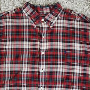 Ralph Lauren Classic Fit Multicolor Plaid Shirt